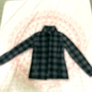 Amazon essentials small black and grey jacket